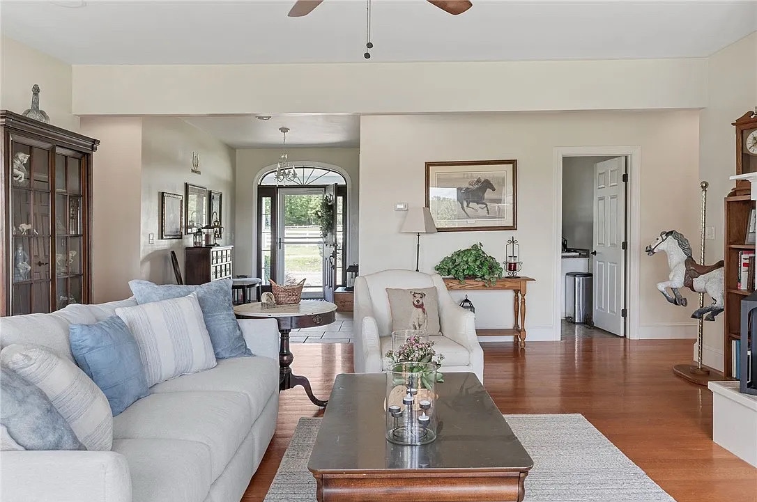 Elite Equestrian Estate minutes from Cornell University | Living Quarters + Stables | For Sale