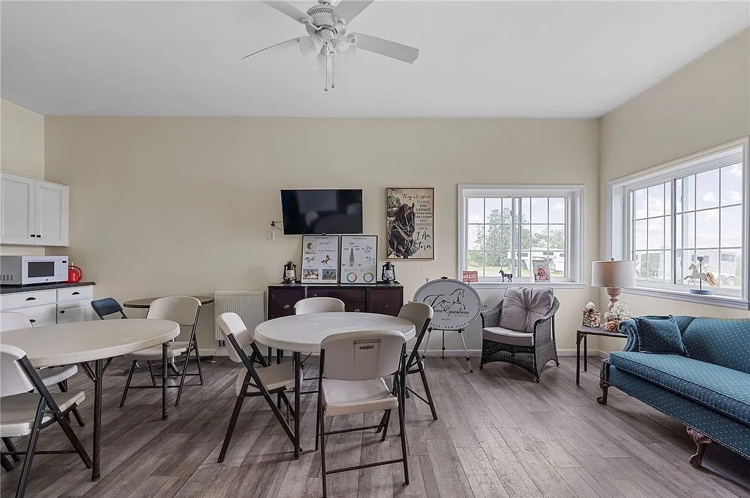 Elite Equestrian Estate minutes from Cornell University | Living Quarters + Stables | For Sale