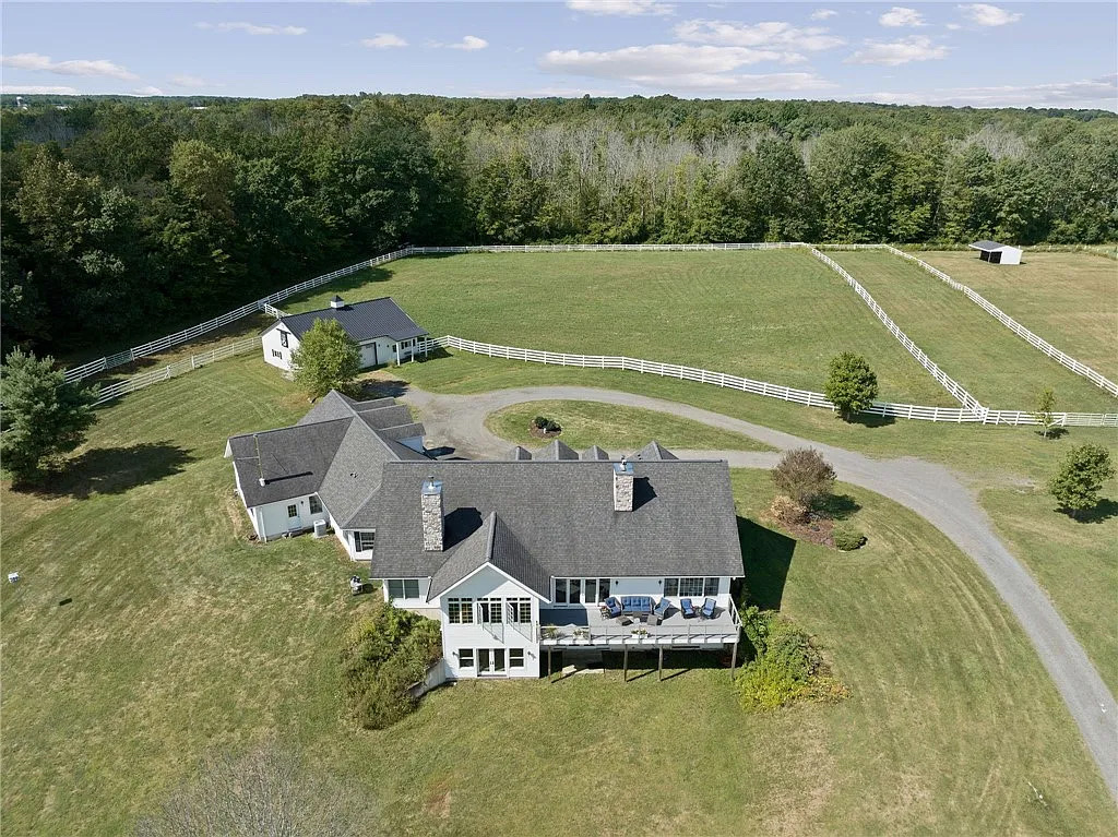 Elite Equestrian Estate minutes from Cornell University | Living Quarters + Stables | For Sale