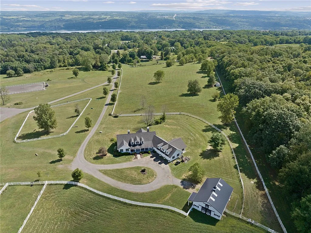 Elite Equestrian Estate minutes from Cornell University | Living Quarters + Stables | For Sale