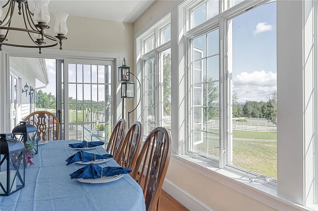 Elite Equestrian Estate minutes from Cornell University | Living Quarters + Stables | For Sale